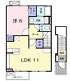 グランデ ニケ Ⅱの間取り画像