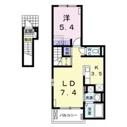 アドリアーノの間取り画像