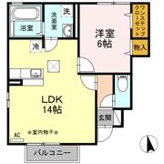 レーベンハイム Ⅲの間取り画像