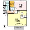 プロムナードさくら Aの間取り画像