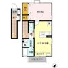 ローズコート西三島 Cの間取り画像