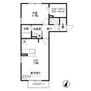 ステラ･ウェスト Ⅱの間取り画像