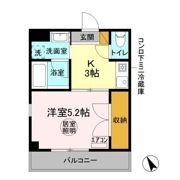 フレール第2西船橋 住居の間取り画像