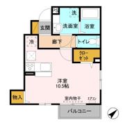 カロンの間取り画像