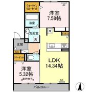 ロアールANDO.Eの間取り画像