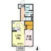 アムール二本松 Bの間取り画像