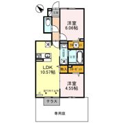 D-room Brlliant (ﾃﾞｨｰﾙｰﾑﾌﾞﾘﾘｱﾝﾄ)の間取り画像