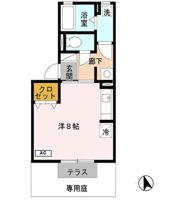 テラー・ウエスト新芦屋の間取り画像
