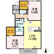 カーサアルカディアの間取り画像
