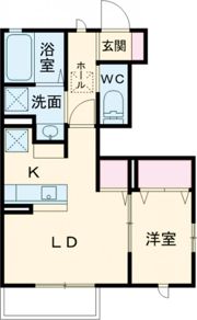 ルミエールハイツの間取り画像