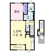 サンリット フレスクーラの間取り画像