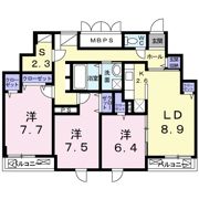 クレッシェンド・リリーⅡの間取り画像