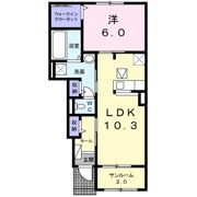 第三東雲 Aの間取り画像