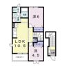 フレーシアAの間取り画像