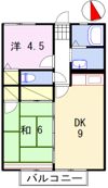 シティハイムルミナスの間取り画像