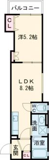 クリエオーレ古川町の間取り画像