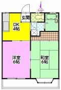 メゾンドプランタンⅠ番館の間取り画像