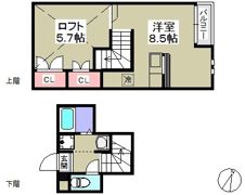パサージュ九研の間取り画像