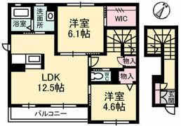 ヴェールメゾン 桂の間取り画像
