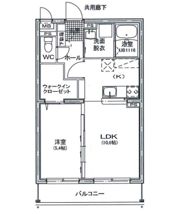 ユーミーマンション別府石垣の間取り画像