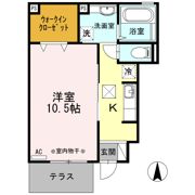 ベルポエームの間取り画像