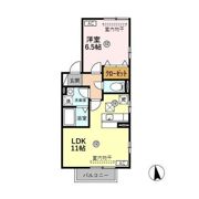 リビングタウン藤江 Aの間取り画像