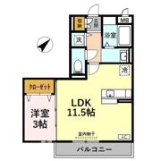 Maison de YASUKA（ﾒｿﾞﾝ ﾄﾞ ﾔｽｶ）の間取り画像
