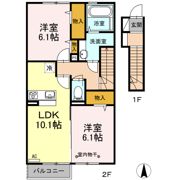アネックスKの間取り画像