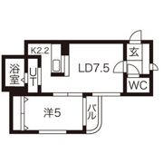 エルミタージュの間取り画像