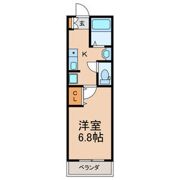 パルコート黒砂台の間取り画像