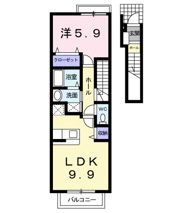 サンモールけやき通りAの間取り画像