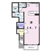 エクセラン近見の間取り画像