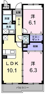 ファーチャ・イターナルDの間取り画像