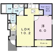 エメラルドの間取り画像