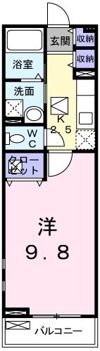 ソレイユ・北野の間取り画像