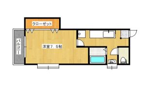シンフォニー上荒田の間取り画像