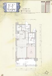 プレサンス新神戸の間取り画像