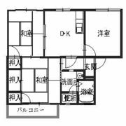 JAハイツかまえの間取り画像