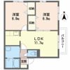 パラッツオ香寺の間取り画像