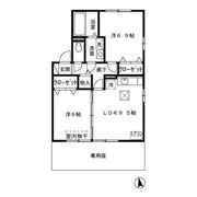 ミモザの間取り画像