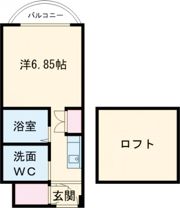 エヌエム・ドゥーズの間取り画像