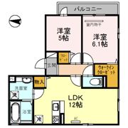 サニーコート横沼の間取り画像