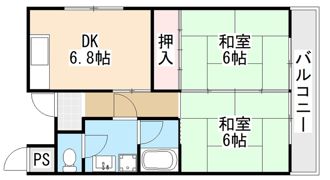 増田マンションの間取り画像