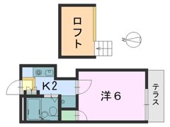 桜井第6マンションの間取り画像