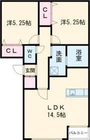 VICTORIA VIの間取り画像