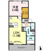 ラシュレの間取り画像