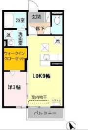 楽園 Bの間取り画像