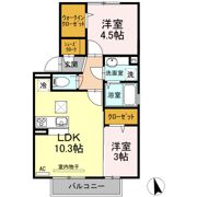 リビアングラスの間取り画像