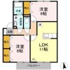 ロイヤルタウン有福 B棟の間取り画像