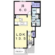 ジュネス新木の間取り画像
